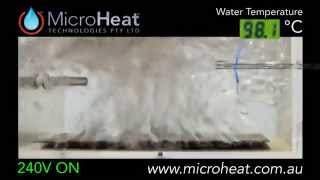 MicroHeat Technologies - Electrode water heating demonstration