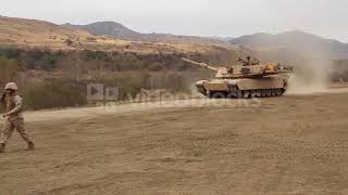M1A1 Abrams main battle tank of 4th Tank Battalion Annual Training