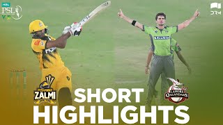 Lahore Qalandars vs Peshawar Zalmi | Short Highlights | Match 32 | HBL PSL 2020 | MB2T