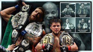 La HISTORIA de los DOBLE CAMPEONES de la UFC