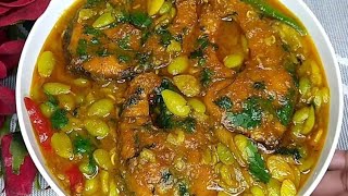 সিমের বিচি দিয়ে রুই মাছ রান্না | Simer Bichi With Rui Fish Curry Recipe | Momo's Kitchen