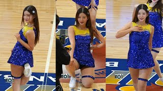 아직도 폼 미쳐버린 누나야~ | 신한은행 에스버드 김진아치어리더 트와이스 strategy | CheerLeader FanCAM 4K 60fps | 250120