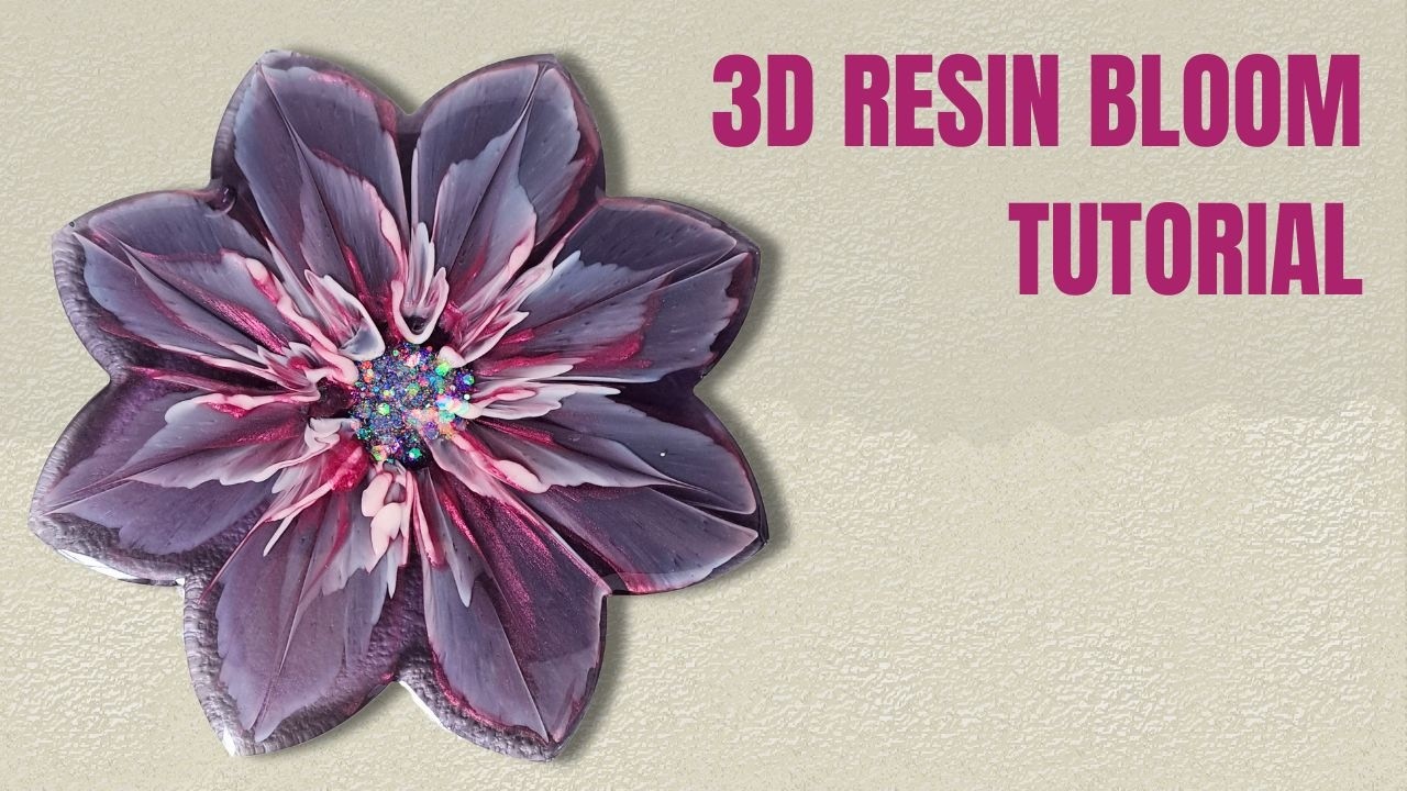 Aurora 3d Resin Bloom Tutorial Youtube