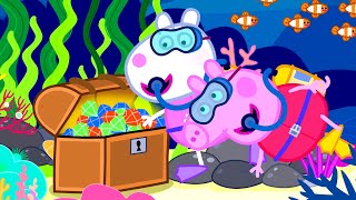 La gran aventura imaginaria de Peppa 🏝️ | Los cuentos de Peppa la Cerdita