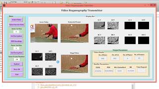 MATLAB code of High payload Video Steganography with BCH code based on DWT Domain