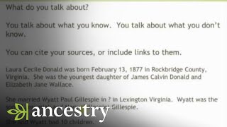 Cousin Bait: Blogging to Find Your Family | Ancestry