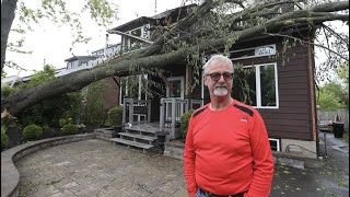 MOTHER NATURE IS THE BOSS: Residents of south Ajax survey storm's ferocity