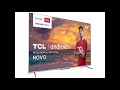 Smart TV 4K UHD LED 55” TCL 55P715 Android Wi-Fi - Bluetooth 3 HDMI 2 USB #shorts