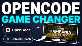 OpenCode + Gemini 3 Flash is ABSOLUTELY INSANE (FREE)