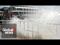 Tropical storm Debby threatens southeastern US as it hammers Florida