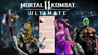 Mortal Kombat 11 - Kombat Pack 3 + New Krypt Expansion LEAK!