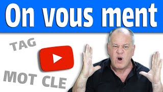 La légende des tags et mots clés sur youtube