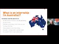 webinar internship opportunities in australia 17 05 22