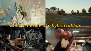 week in the life of a hybrid athlete | post half marathon