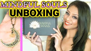 🔮 UNBOXING BEAUTIFUL CRYSTALS!!! 🛍️ MINDFUL SOULS MONTHLY BOX 🔮