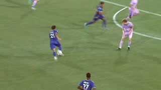 Dustin Corea with a Goal vs. Greenville Triumph SC