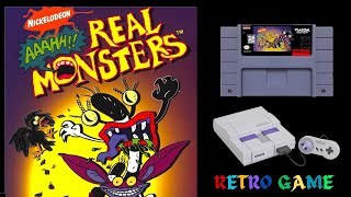 Jogando Aaahh!!! Real Monsters (Super Nintendo)