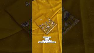 🛍️ Premium Chinnon Soft Sarees #saree #wedding #shorts