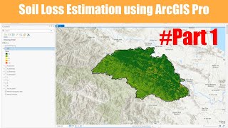 Soil loss estimation using ArcGIS pro #part1 | Universal Soil Loss Equation | Anish Ratna Shakya