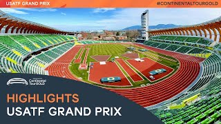 USATF Grand Prix Highlights | Eugene Continental Tour Gold 2021