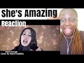 NEVER ENOUGH REACTION| VANNY VABIOLA - Never Enough (Cover)| First Time Hearing #neverenough #vanny