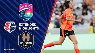 San Diego Wave FC vs. Houston Dash: Extended Highlights | NWSL | CBS Sports Attacking Third