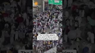 More than 1,300 people died during 2024 Hajj pilgrimage in Saudi Arabia #shorts