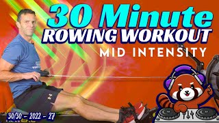 30 Minute RowAlong - MID Intensity Row - WITH MUSIC - 27