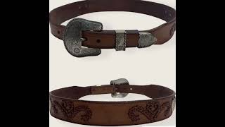 เข็มขัดคาวบอยงานนอก Cowboy Belts มีเเบบละเส้น Line: suriyu123