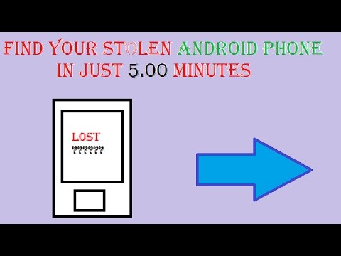 Find/Track Your Stolen Android Phone Easily - YouTube