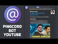 Pingcord Bot Discord | Notifications for YouTube | Setup Tutorial | Techie Gaurav