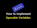 070- How to Implement Operable Variables, variables, oprvar