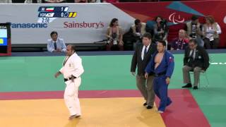 Judo - IRI vs KOR - Men +100 kg Repechage Final - London 2012 Paralympic Games