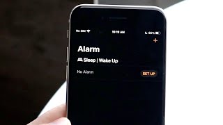 How To Setup Alarm On iPhone SE (2022)!