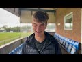 post match archie o brien biggleswade fc 2 2 hertford town fa trophy saturday 24th august