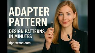 Adapter Design Pattern Explained in Minutes | dpatterns.com
