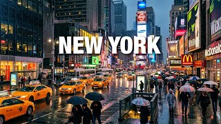 New York City LIVE Rainy Manhattan Memorial Day Weekend 2026 (May 23, 2026)