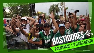 Bastidores - Palmeiras 1 x 0 São Bento - Paulistão 2015