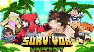 SURVIVOR Minecraft Youtuber'lar Yarışıyor !!