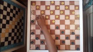 Draught Game Tricks | Checkers Trap 7