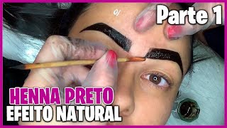 APLICAÇÃO DE HENNA VÍDEO AULA COMPLETA PASSO A PASSO PART 1 (Henna della e delle)