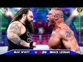 Brock Lesnar vs. Bray Wyatt | No Holds Barred Match | CROWN JEWEL 2024 | WWE Sept 17,2024