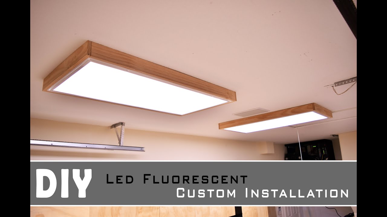 How To Replace A Fluorescent Light Fixture With Led | Homeminimalisite.com