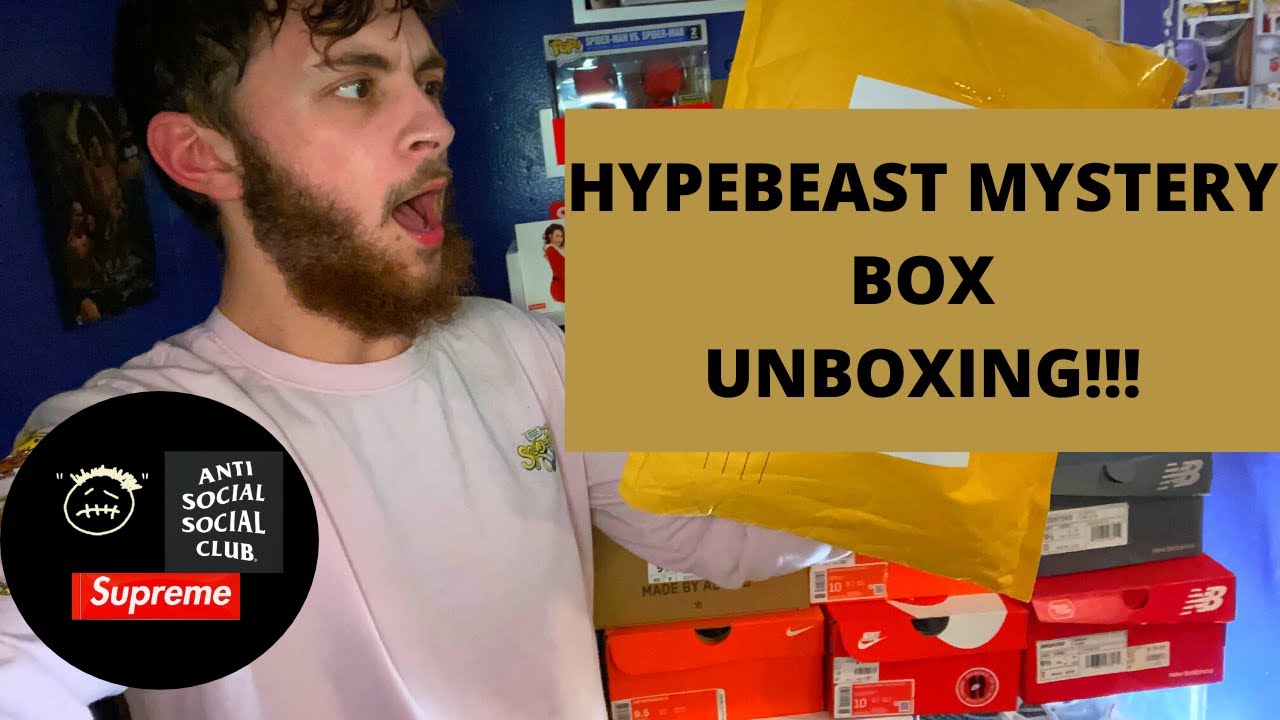 Hypebeast Mystery Box Unboxing!!! - YouTube