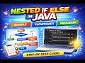 Nested If Else Statement in Java | Syntax, Flowchart & Program Explained | In 9  min