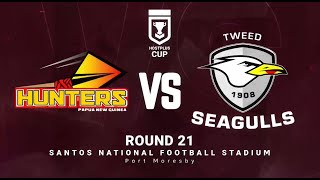 SP PNG Hunters vs Tweed Seagulls | Match Highlights | QRL Hostplus Cup | Round 21