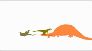 PBA: Edmontosaurus vs Velociraptor