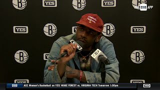 Kyrie Irving Postgame Interview | Brooklyn Nets beat Utah Jazz 117-106