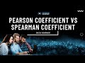 Pearson Coefficient vs Spearman Coefficient | Statistics for FAANG+ interviews