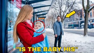 The Millionaire CEO Sees His Ex-Wife At The Bus Stop With A Baby, Shocked To Realize It's His Son...